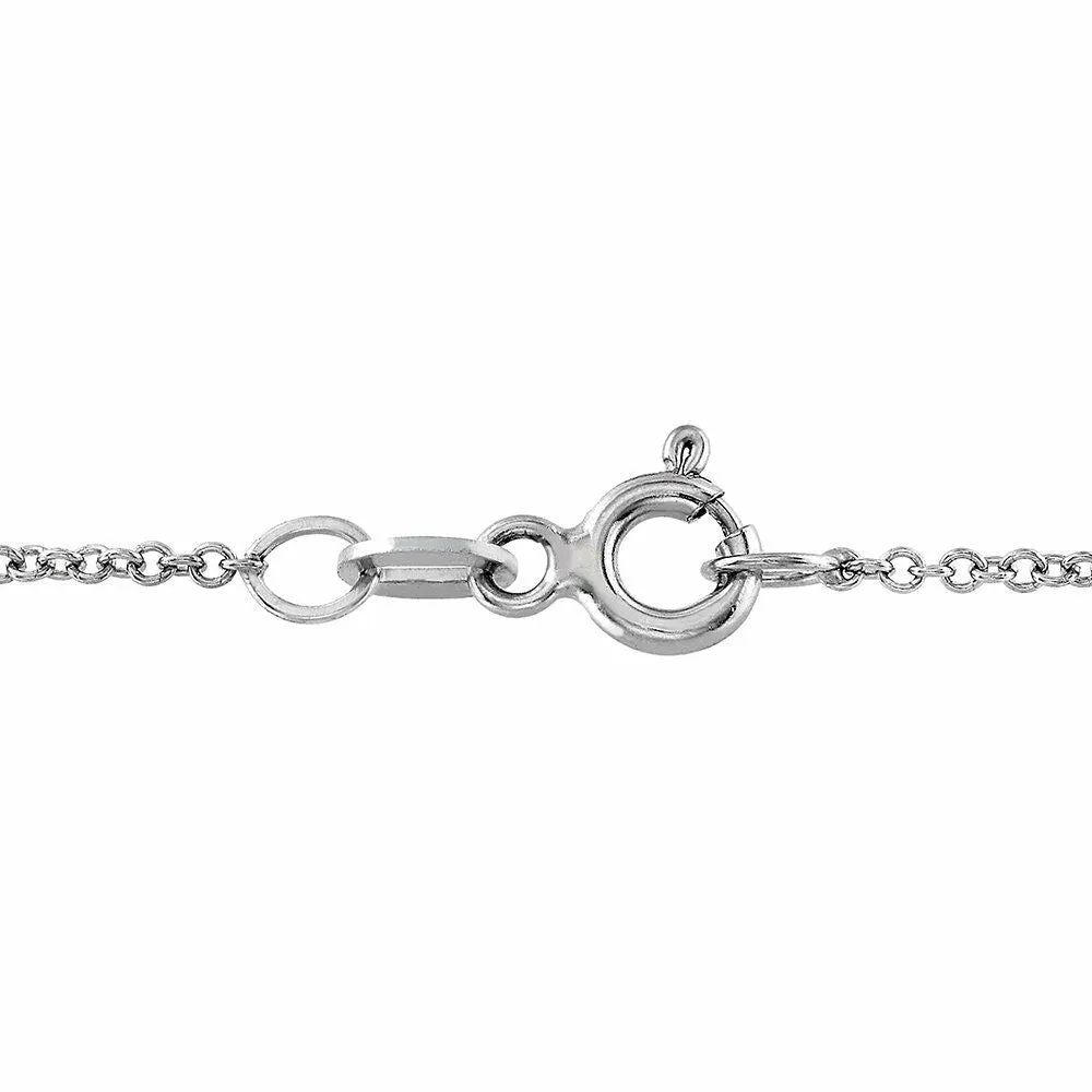 0.60 CT Diamond Necklace Marquise Cut Natural 14k White Gold Halo Pendant