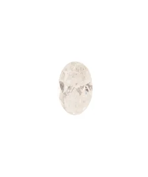1.84CT RARE WHITE OVAL DIAMOND 1 PIECE SET ANL-S37-39