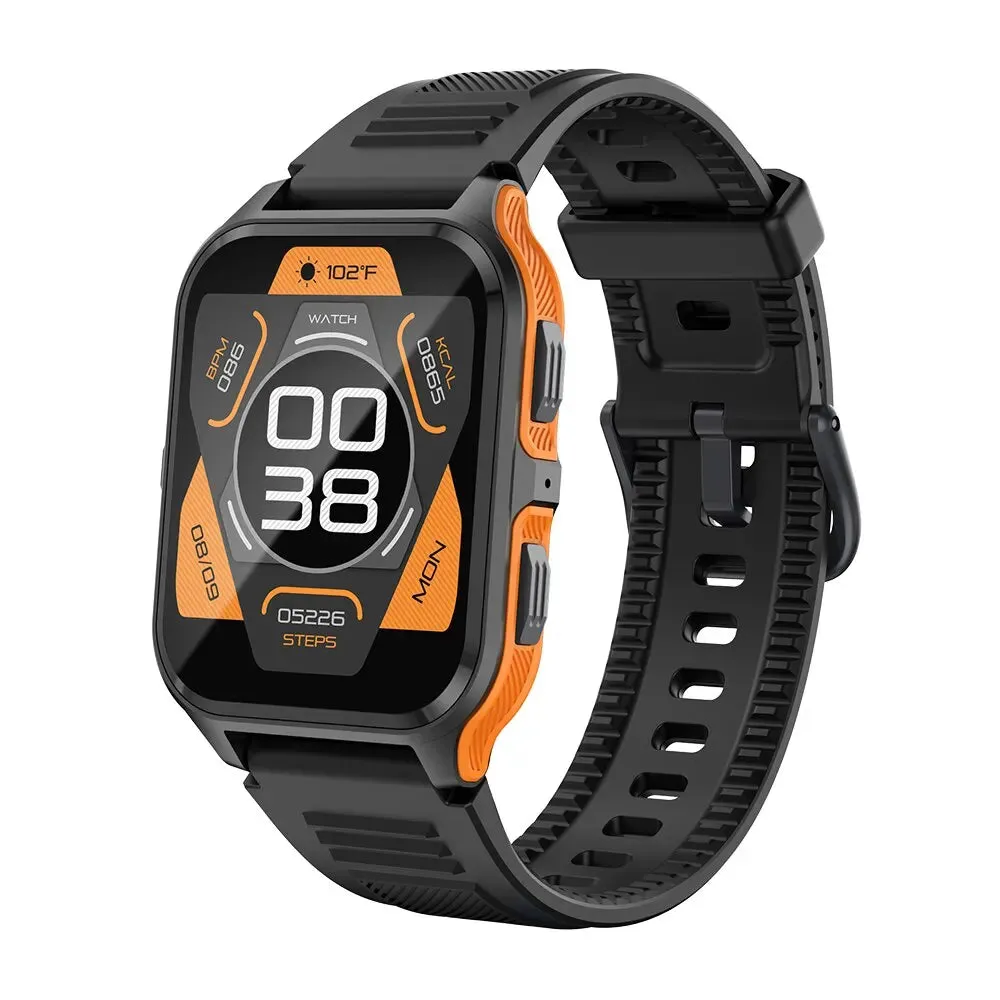 1.9 Inch Ip68 Waterproof Military Smartwatch For Android & Ios