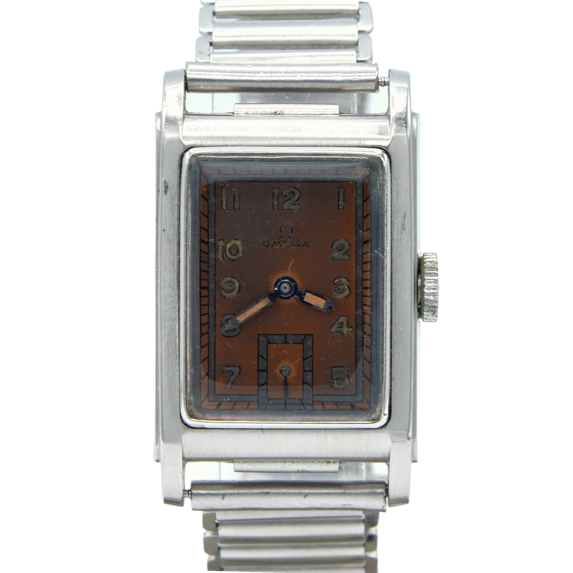1939 Omega Marine 'Standard' Model 3635 Rare early waterproof design T17 caliber