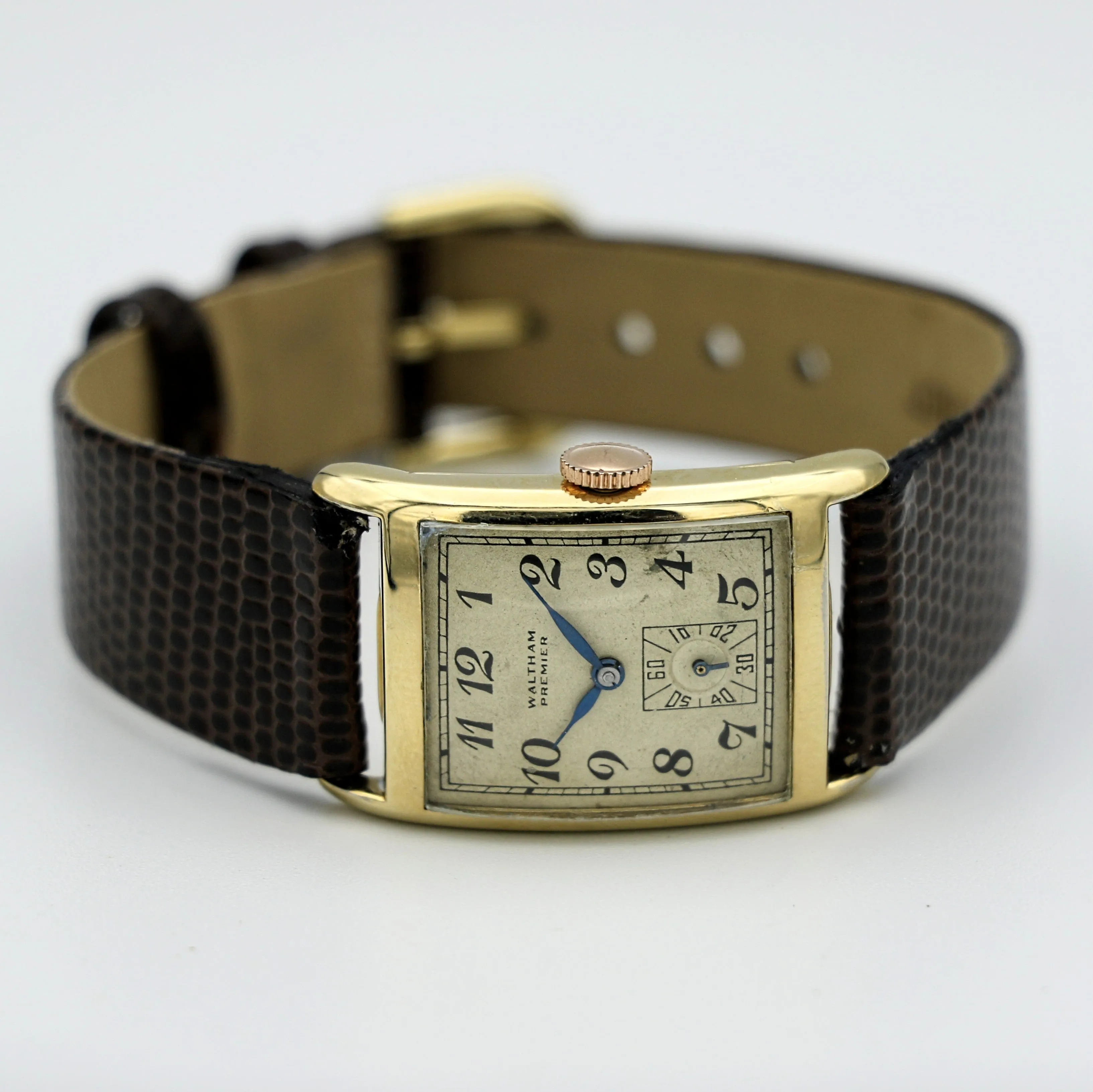 1940 WALTHAM PREMIER Watch 17 Jewels Cal. 870 U.S.A. Made Wristwatch