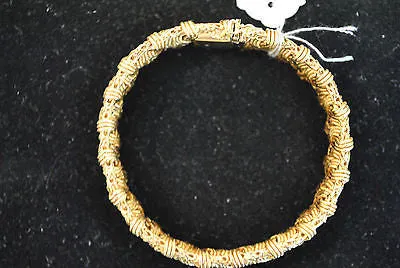 1940s Exquisite Designer Woven Bracelet in 18K Yellow Gold - $25K VALUE