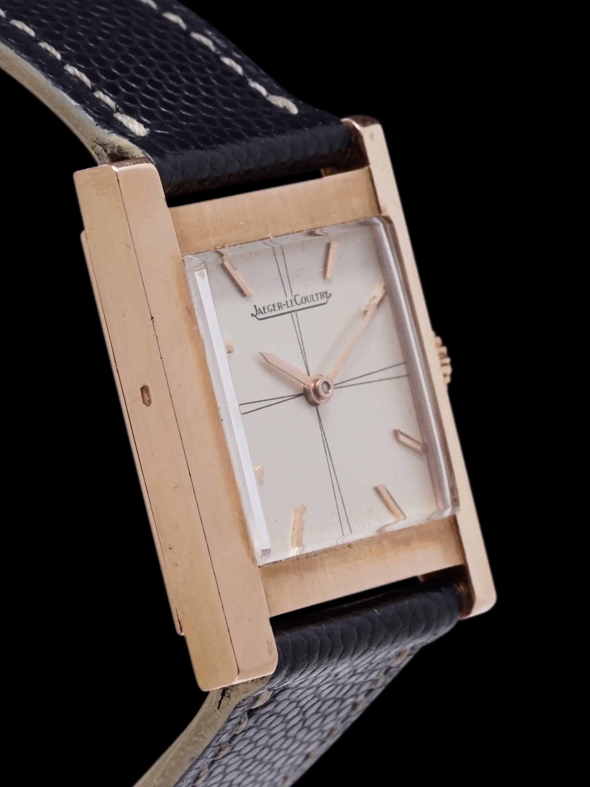 1950s Jaeger-LeCoultre 18K RG Cal. K480/0