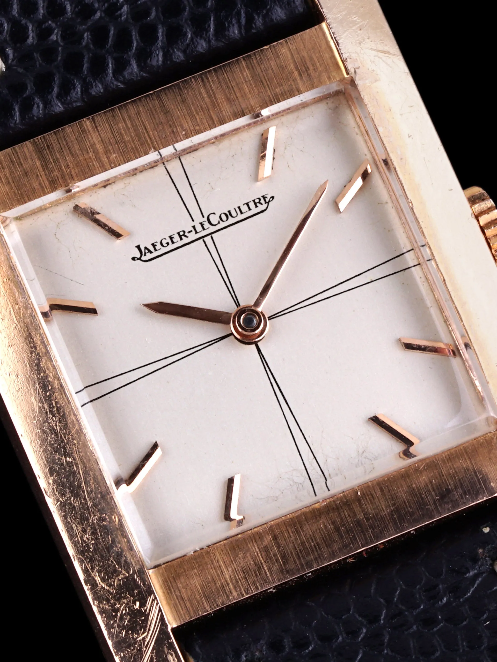 1950s Jaeger-LeCoultre 18K RG Cal. K480/0