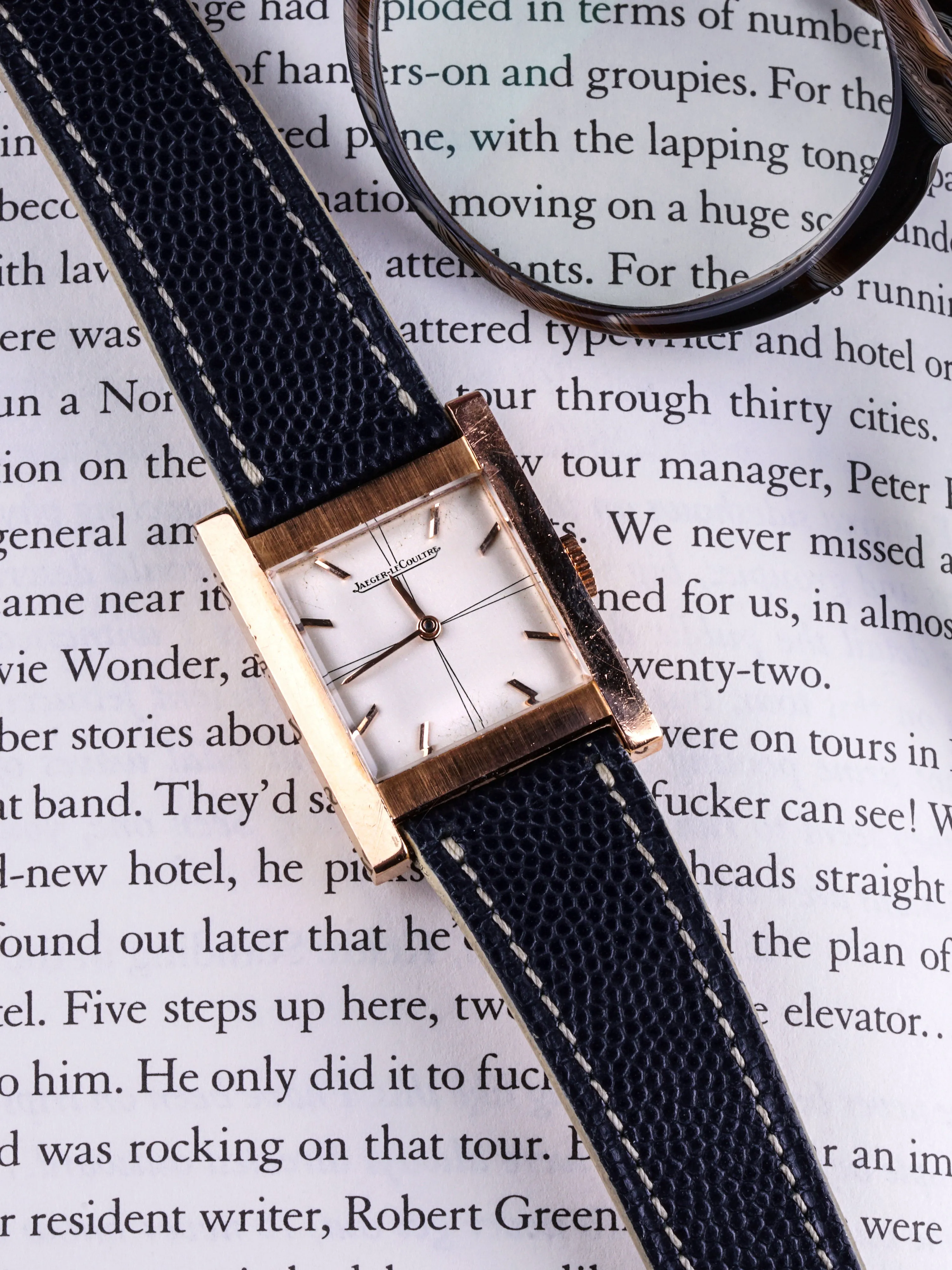 1950s Jaeger-LeCoultre 18K RG Cal. K480/0