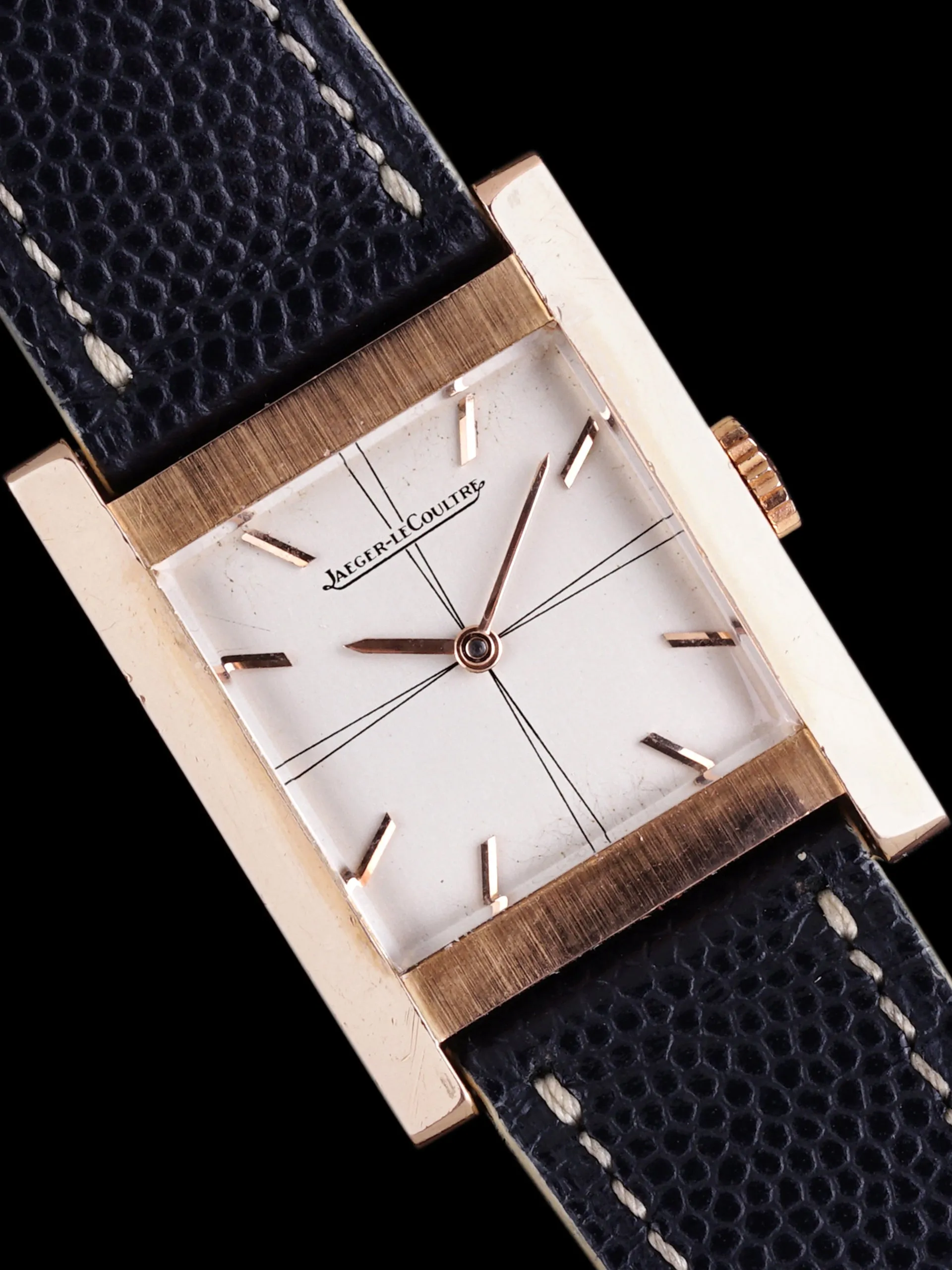 1950s Jaeger-LeCoultre 18K RG Cal. K480/0