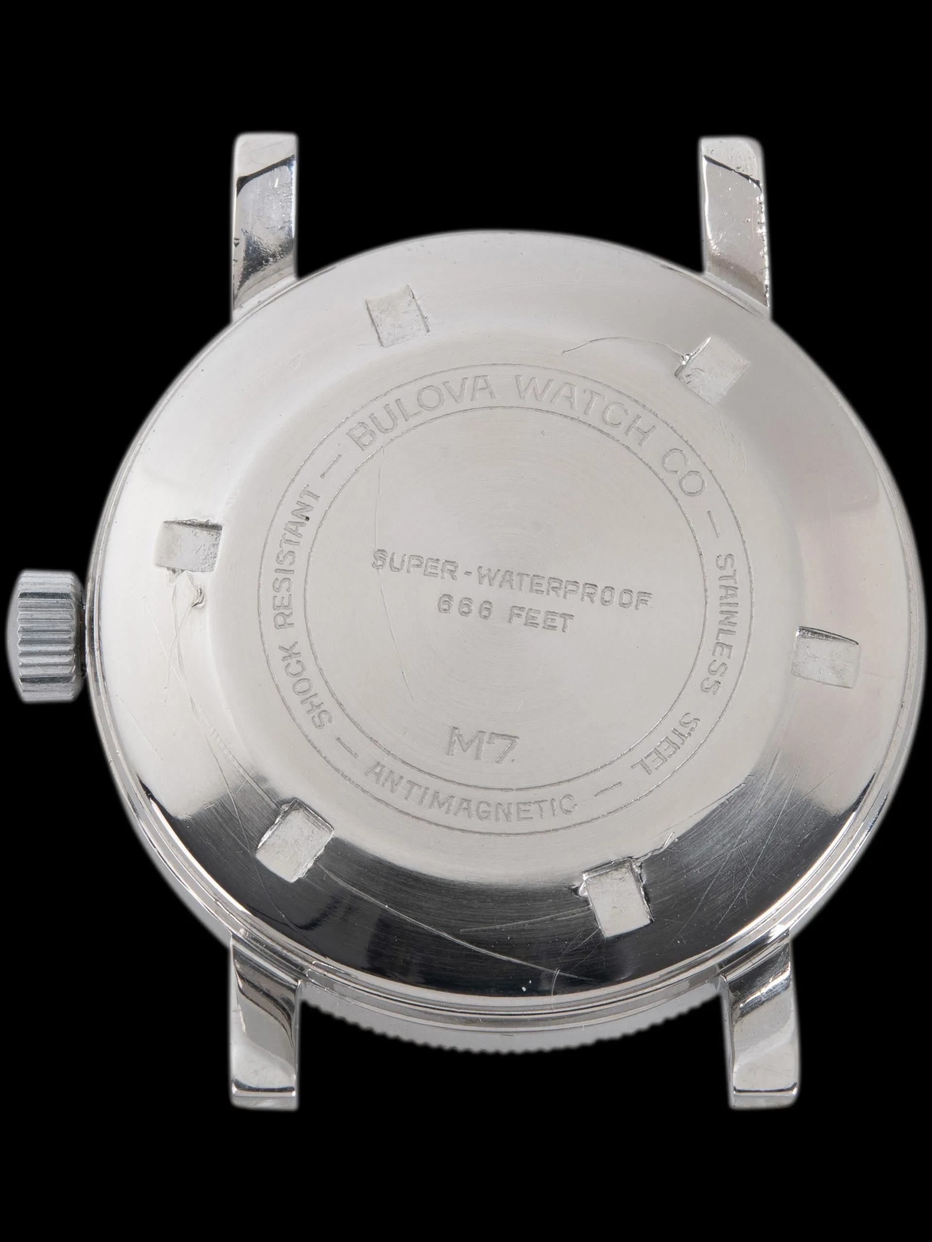 1967 Bulova Snorkel "K" (Ref. 608) Silver Dial