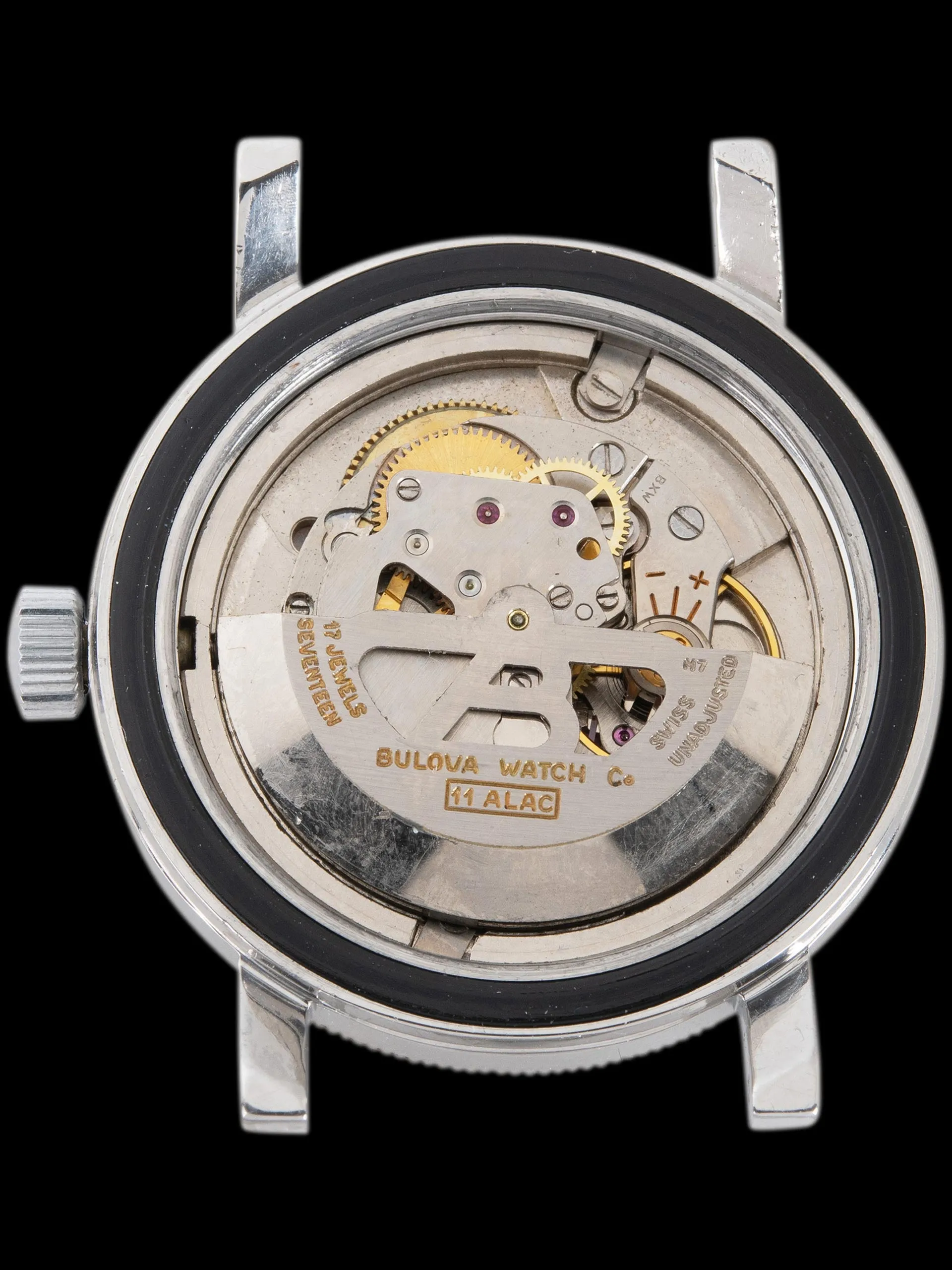 1967 Bulova Snorkel "K" (Ref. 608) Silver Dial