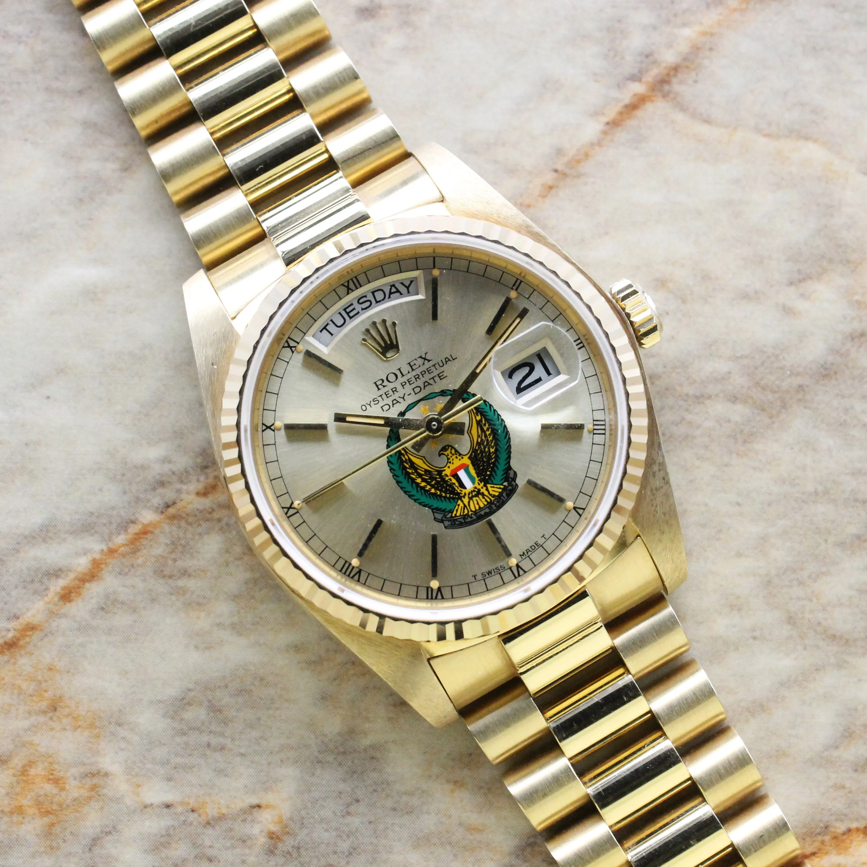 1984 Rolex Day Date UAE Armed Forces NOS Ref. 18038