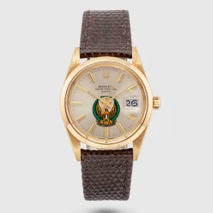 1987 Rolex Oyster Perpetual Date UAE Armed Forces Ref. 15008 (with RSC)