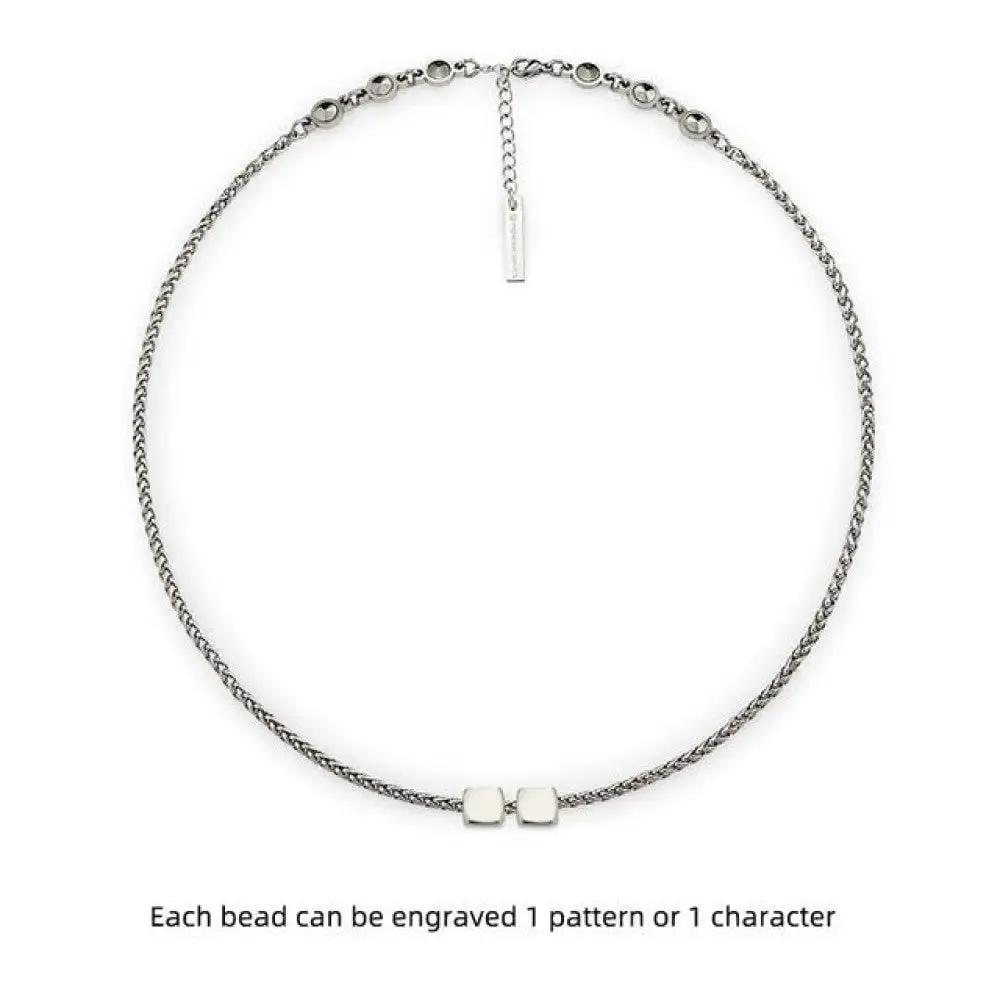 3mm Trendy Germanium Chain Necklace for Women
