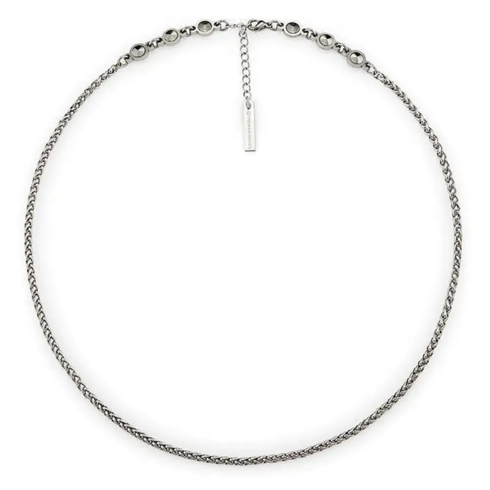 3mm Trendy Germanium Chain Necklace for Women