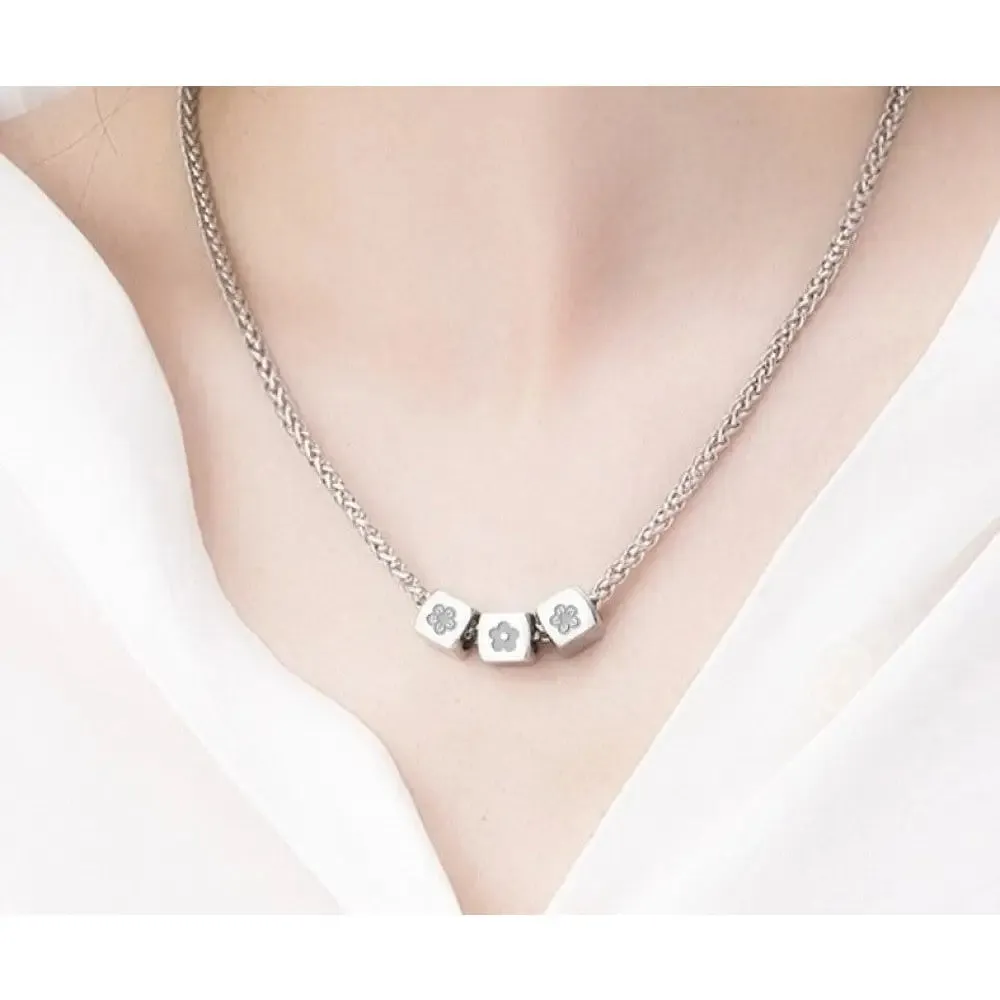 3mm Trendy Germanium Chain Necklace for Women