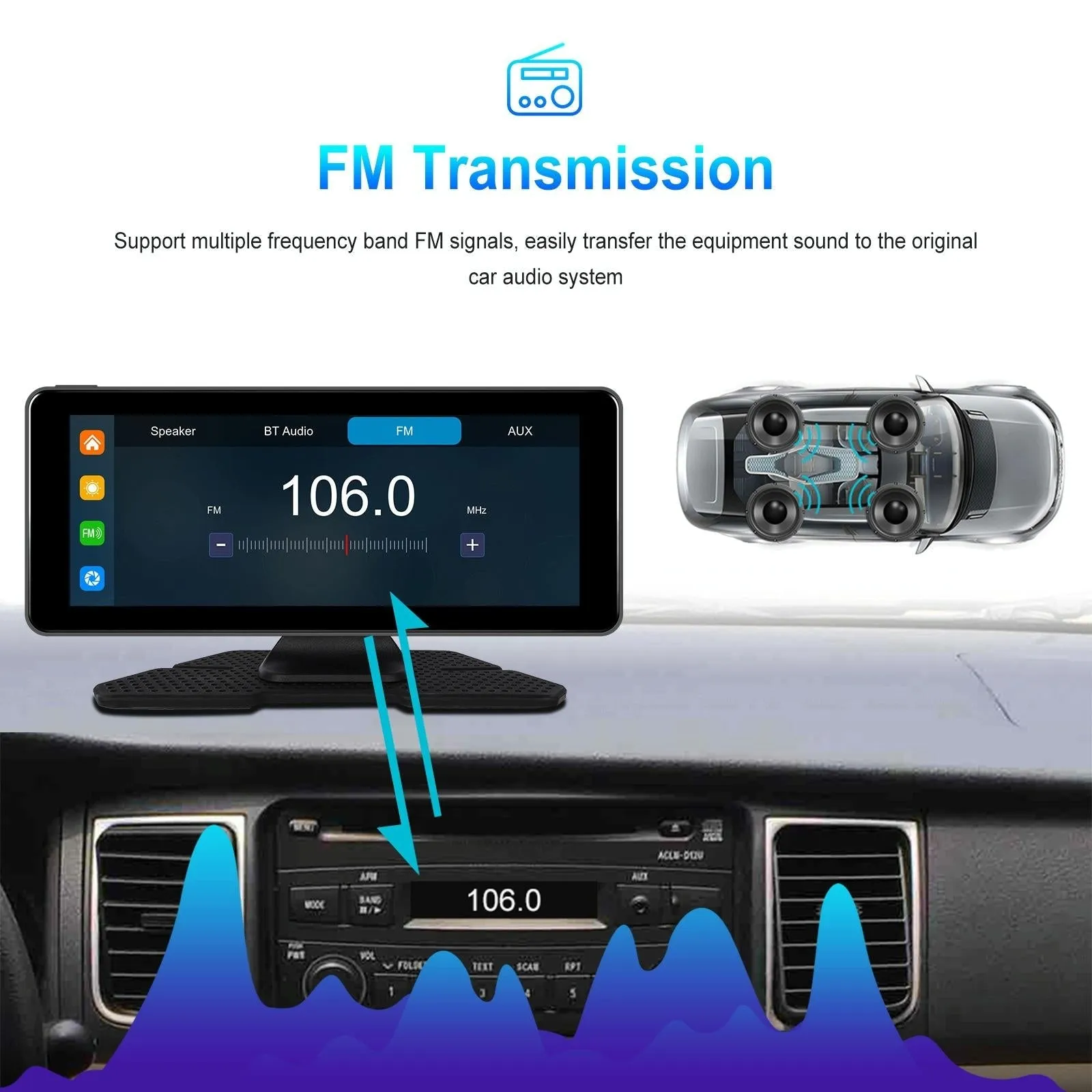 6.86 Inch 4K Dvr Smart Screen Player - Compact & High-Resolution