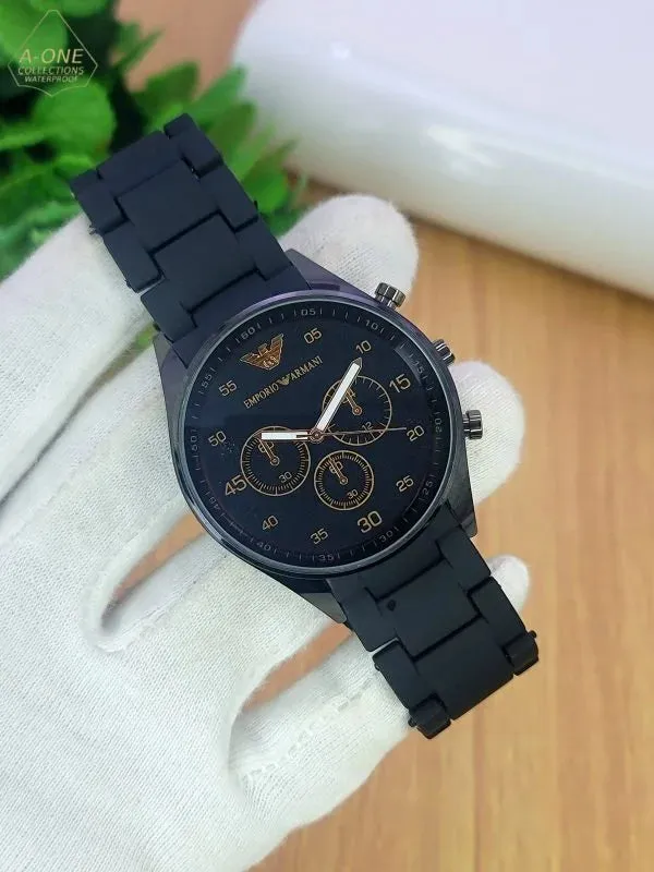 Aa1 Emporio Armani Stylish Watch Adjustable Strap (single Watch )