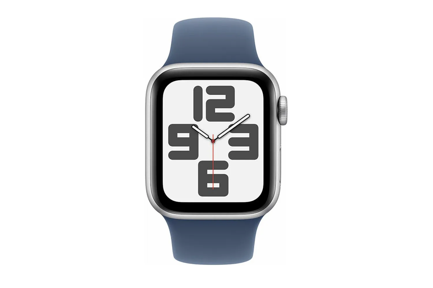 Apple Watch SE GPS | 40mm | Silver Aluminium Case with Denim Sport Band S/M