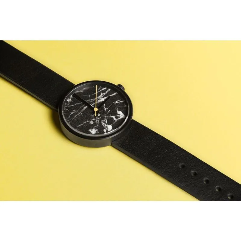 AÃRK Collective Marble Watch | Nero