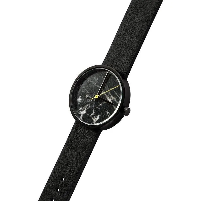 AÃRK Collective Marble Watch | Nero