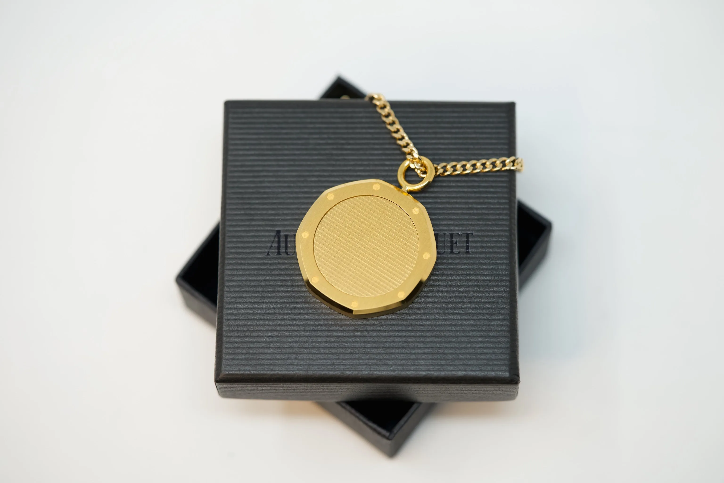 Authentic Audemars Piguet Royal Oak Rose Gold Necklace