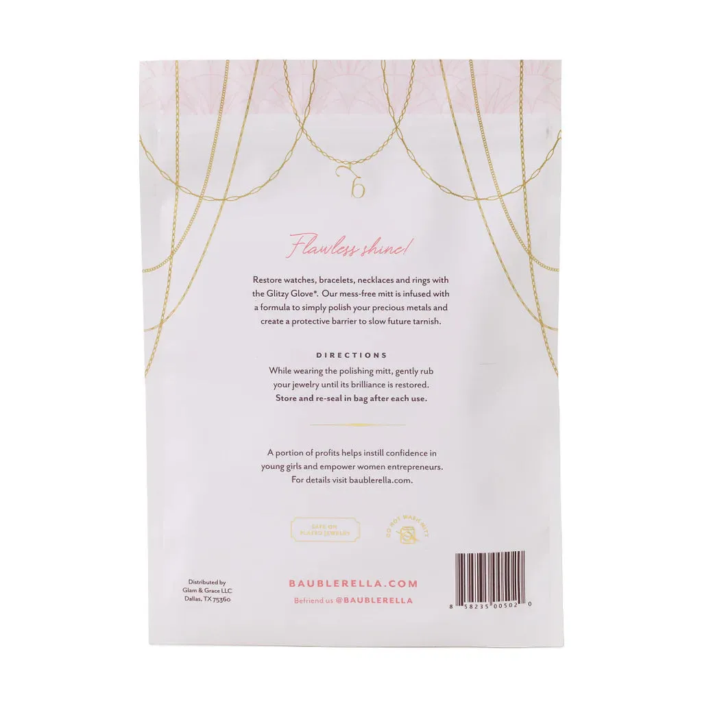Baublerella Glitzy Glove Jewelry Polishing Mitt