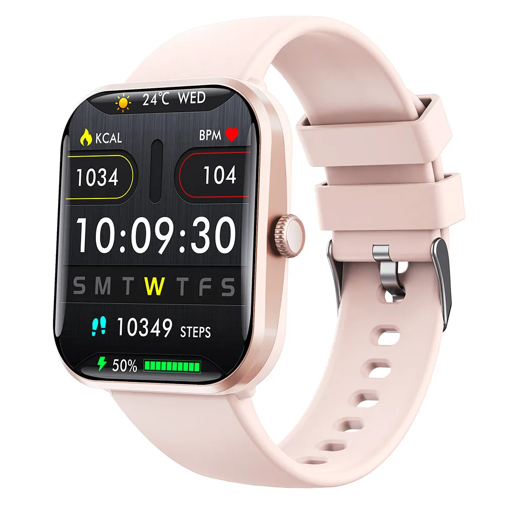 Bluetooth Smart Watch Water-Resistant Sport Activity Tracker Blood Pressure Sleep Monitor Style 2