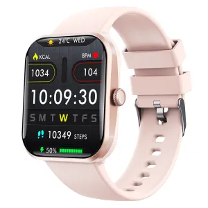Bluetooth Smart Watch Water-Resistant Sport Activity Tracker Blood Pressure Sleep Monitor Style 2