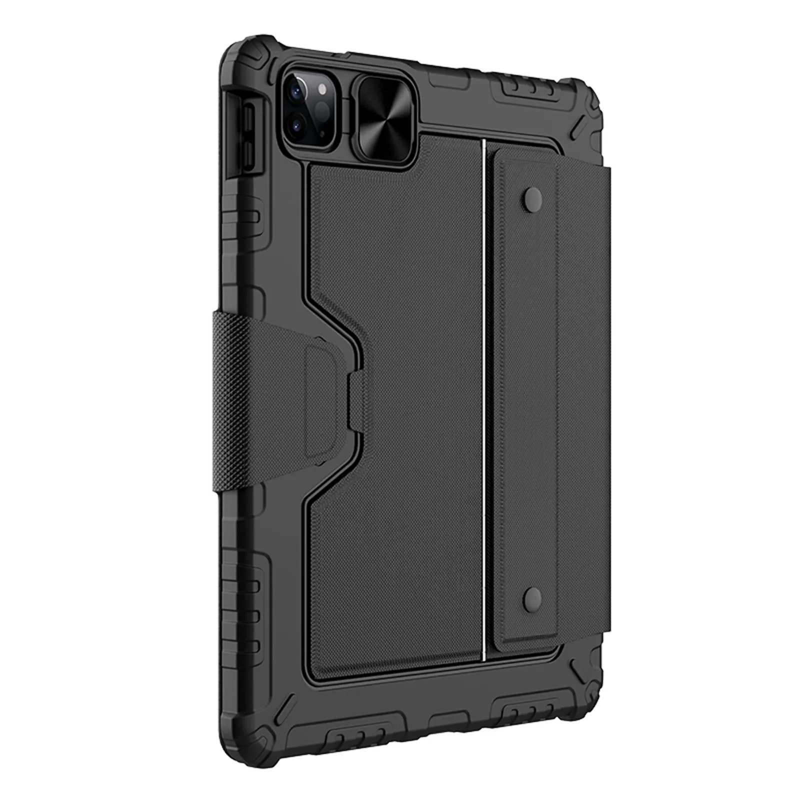 Bluetooth Touch Keyboard Smart Tablet Case For Ipad Air 10.9 / 4 / 5 / Pro 11 2020-2022 In Black