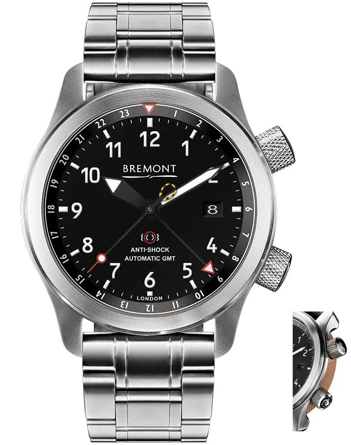 BM Watch Martin Baker MBIII GMT Bronze Bracelet