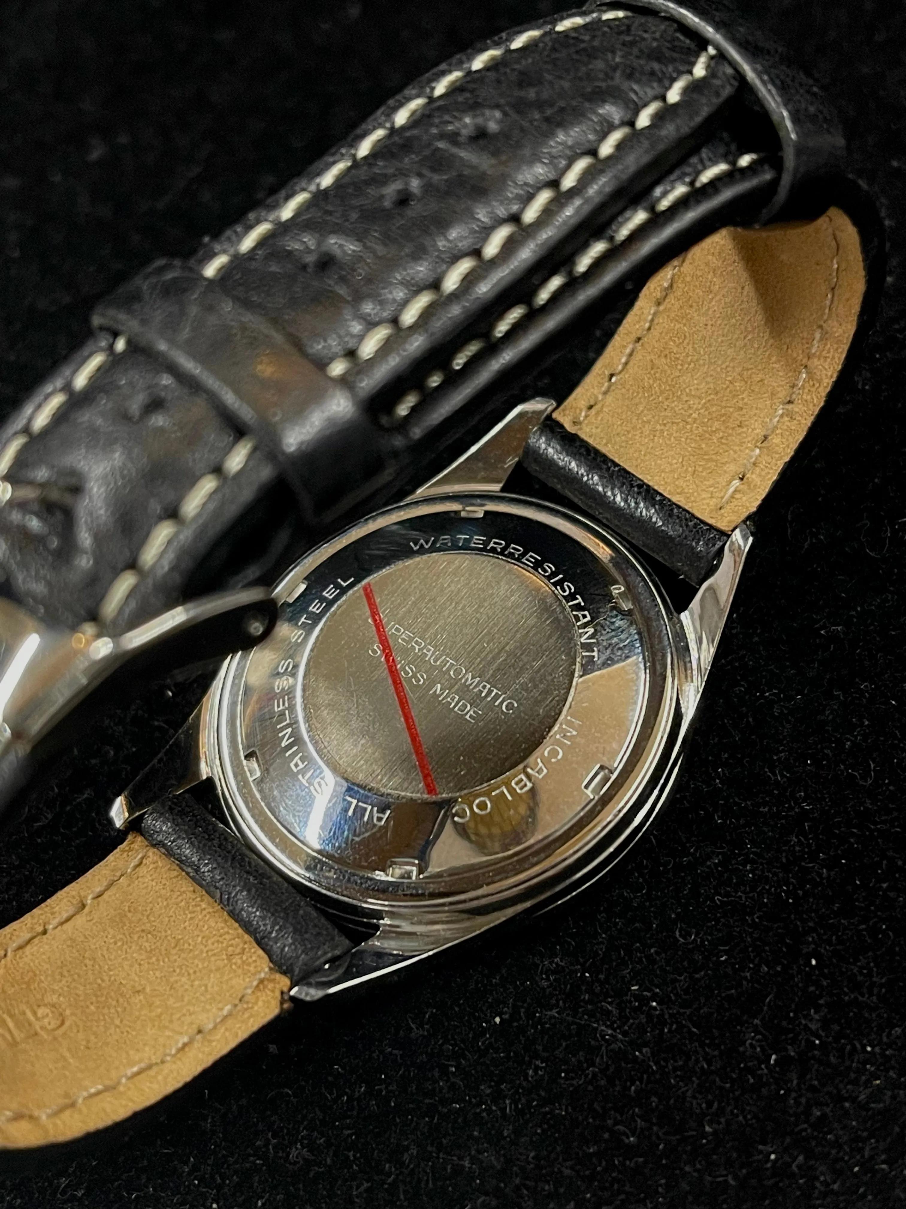 Brand New Wakmann Very Rare Vintage C. 1950’s SS Men’s WATCH - $6K APR w/ COA!!!