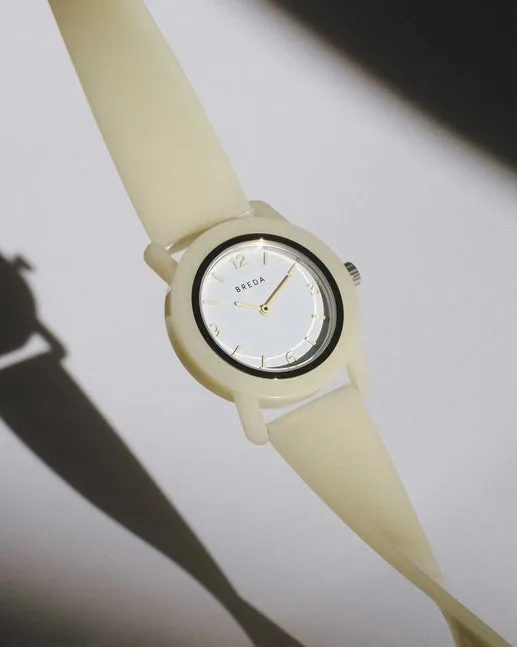 BREDA 'Play' Glow in the Dark Plastic Watch
