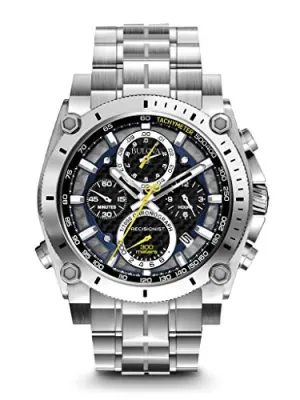 Bulova Men's 47mm Precisionist Stainless Steel Chronograph Watch