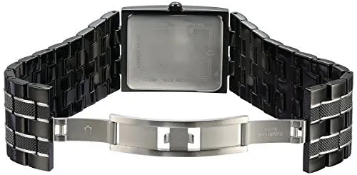 Bulova Men's 98D111 Bracelet Black Dial Watch