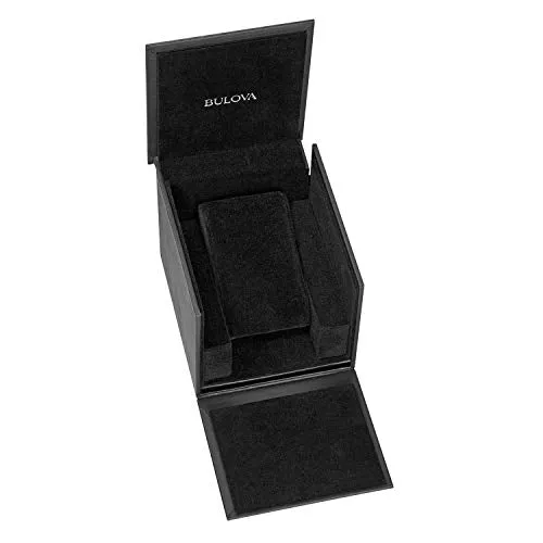 Bulova Men's 98D111 Bracelet Black Dial Watch
