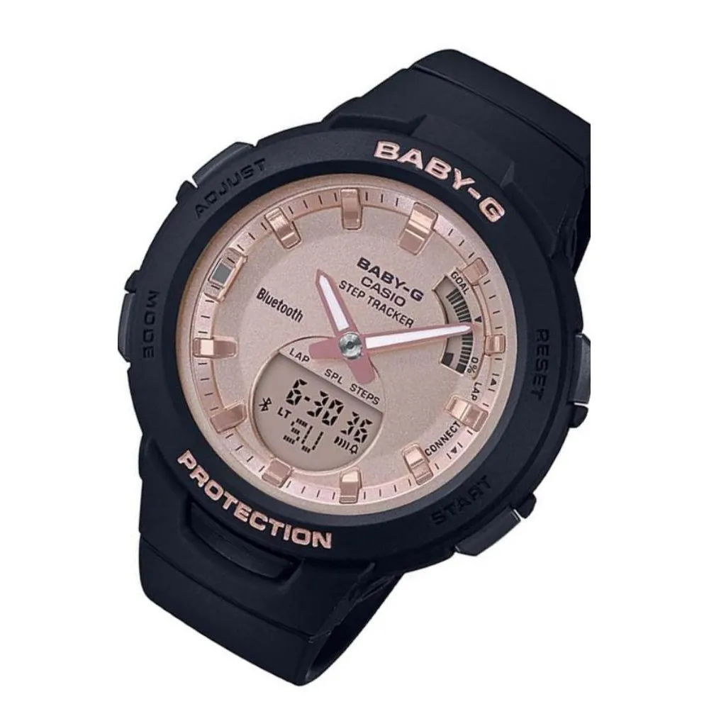 Casio BABY-G Step Tracker Bluetooth Sports Ladies Watch - BSAB100MF-1A