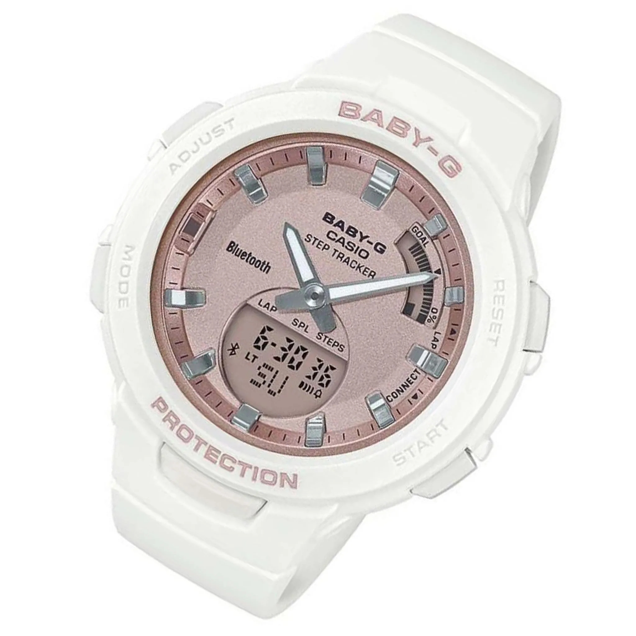 Casio BABY-G Step Tracker Bluetooth Sports Ladies Watch - BSAB100MF-7A