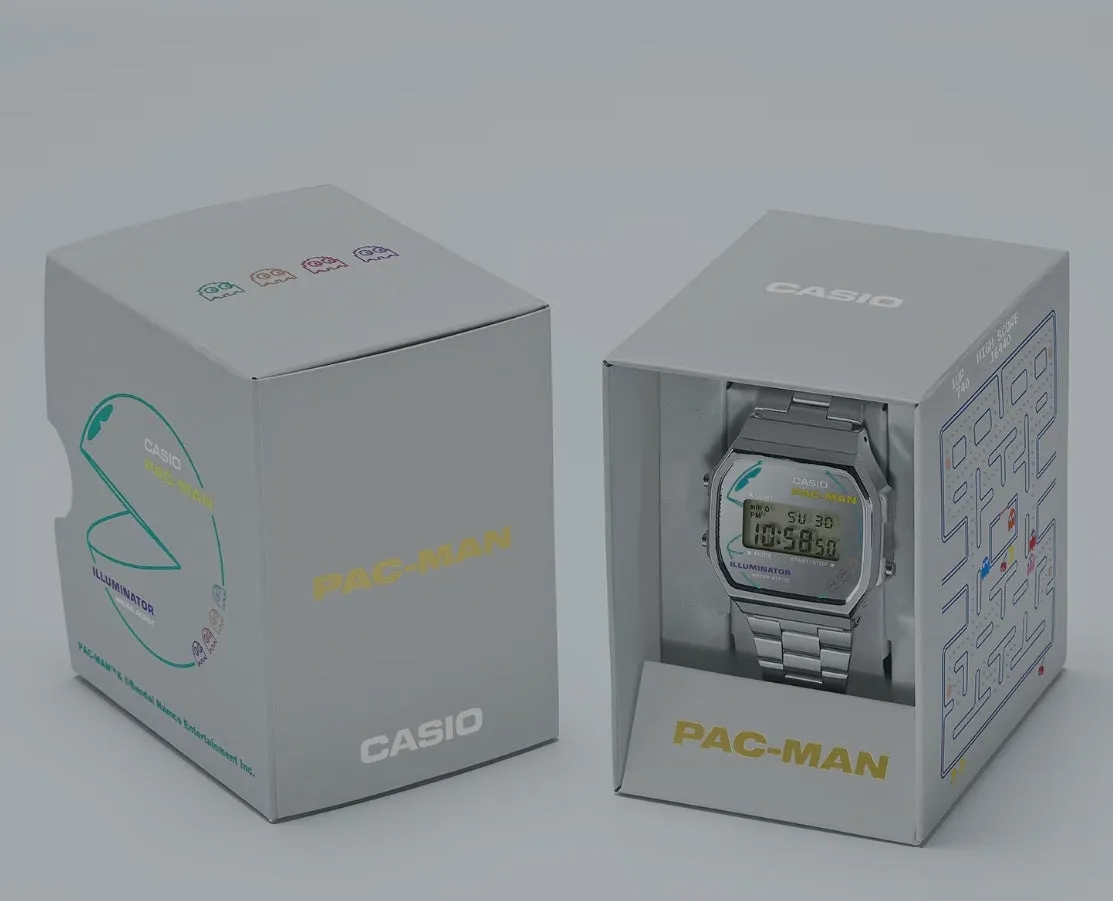 Casio vintage x 45th PAC-MAN anniversary