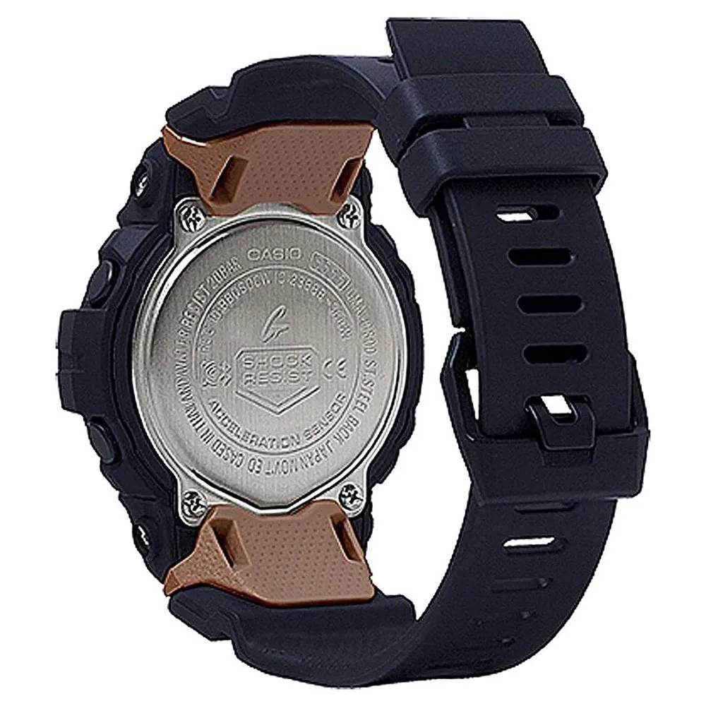 Casio Women's G-Shock S-Series G-Squad Connected Black Resin Black Analog-Digital Dial Quartz Watch - GMA-B800-1ACR