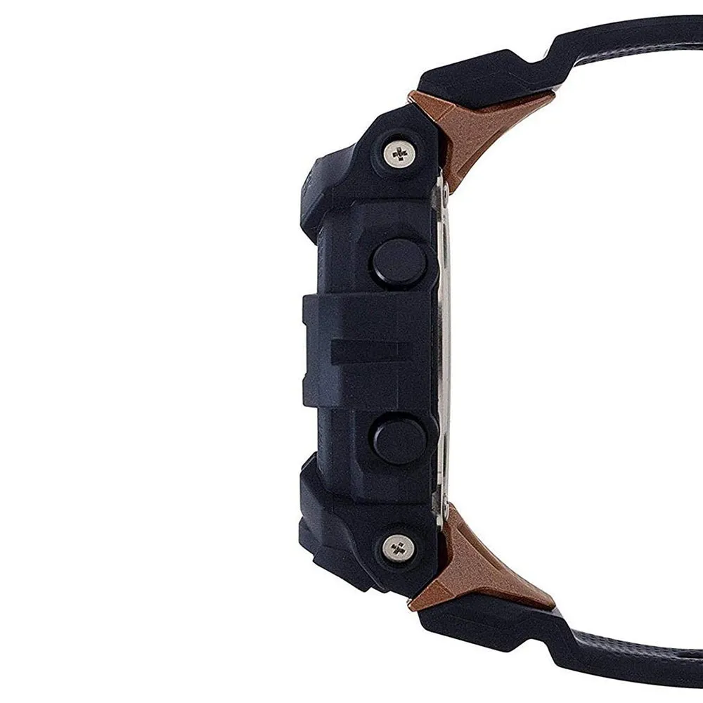 Casio Women's G-Shock S-Series G-Squad Connected Black Resin Black Analog-Digital Dial Quartz Watch - GMA-B800-1ACR