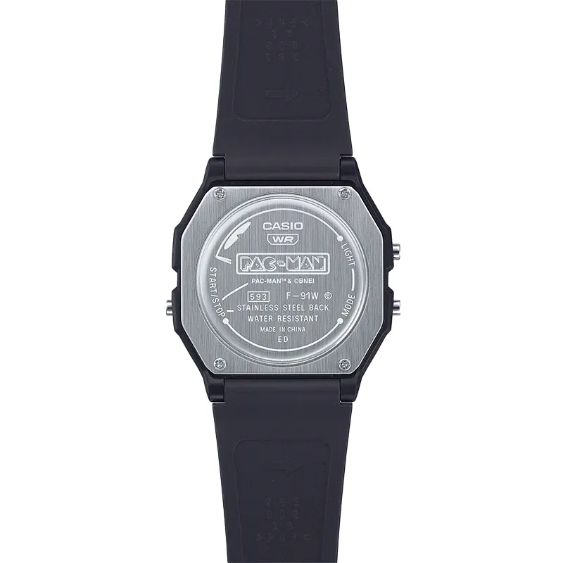 Casio x PAC-MAN Standard F91WPC-1A Watch xld