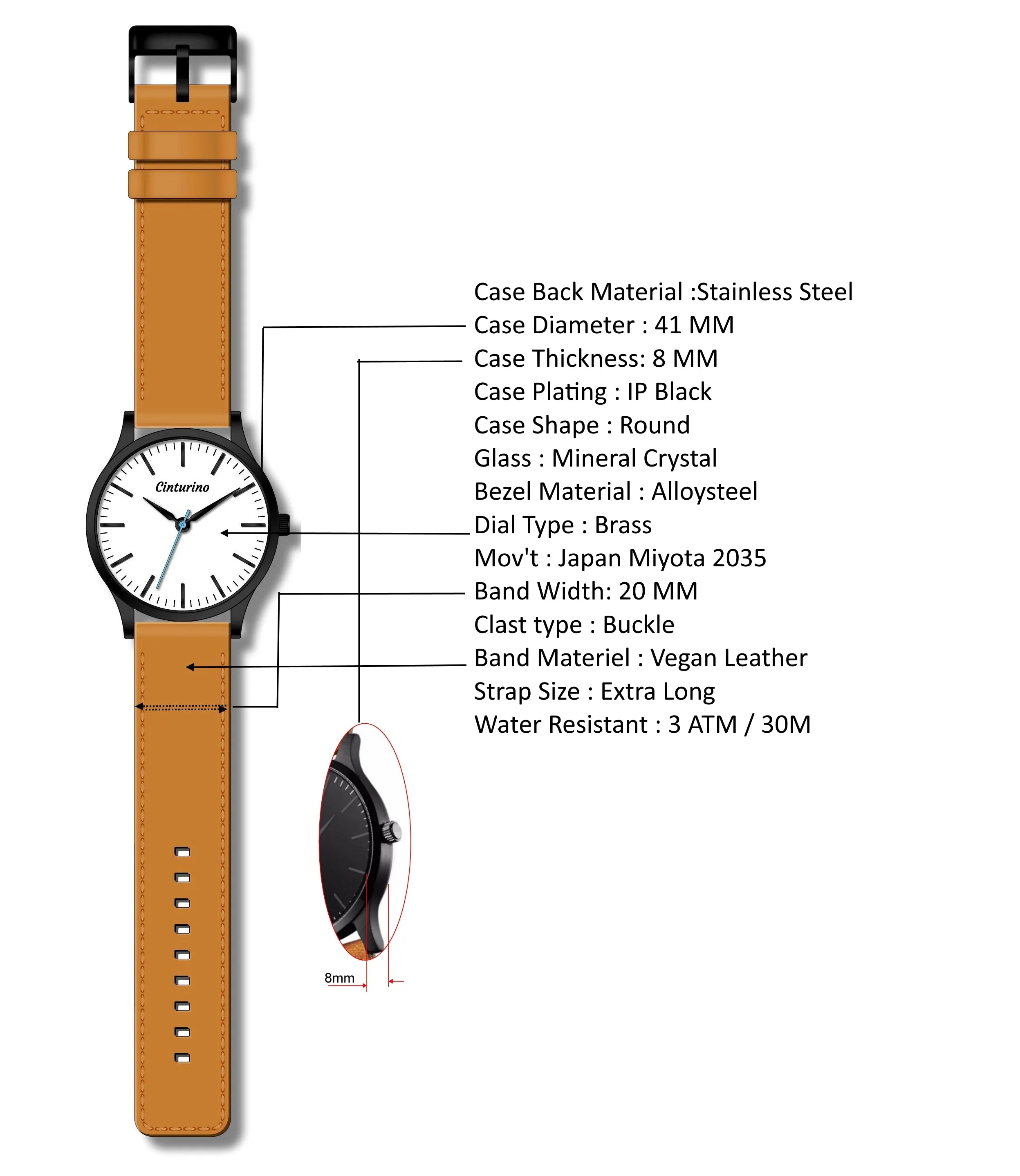 Cinturino Vantage 101