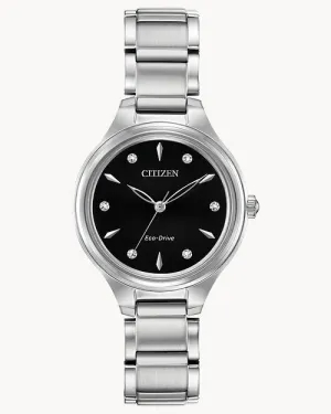 Citizen Corso Ladis Eco-Drive Contemporary Gem Watch FE2100-51E