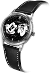 Citizen Eco-Drive Mickey Mouse Unisex Watch With Leather Strap