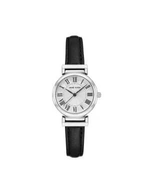Classic Leather Strap Watch