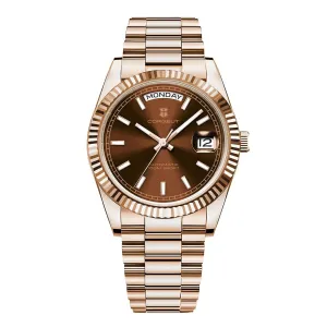 Corgeut Day-Date 36 Seagull 1644 Automatic Mechanical Homage Watches