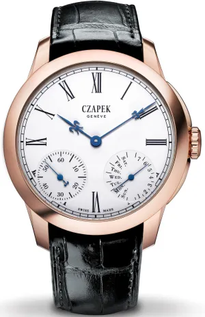 CZP Watch Quai des Bergues Guilloche Ricochet Gold No.33S Limited Edition