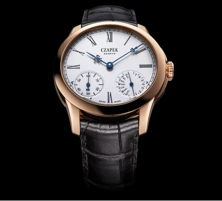 CZP Watch Quai des Bergues Guilloche Ricochet Gold No.33S Limited Edition