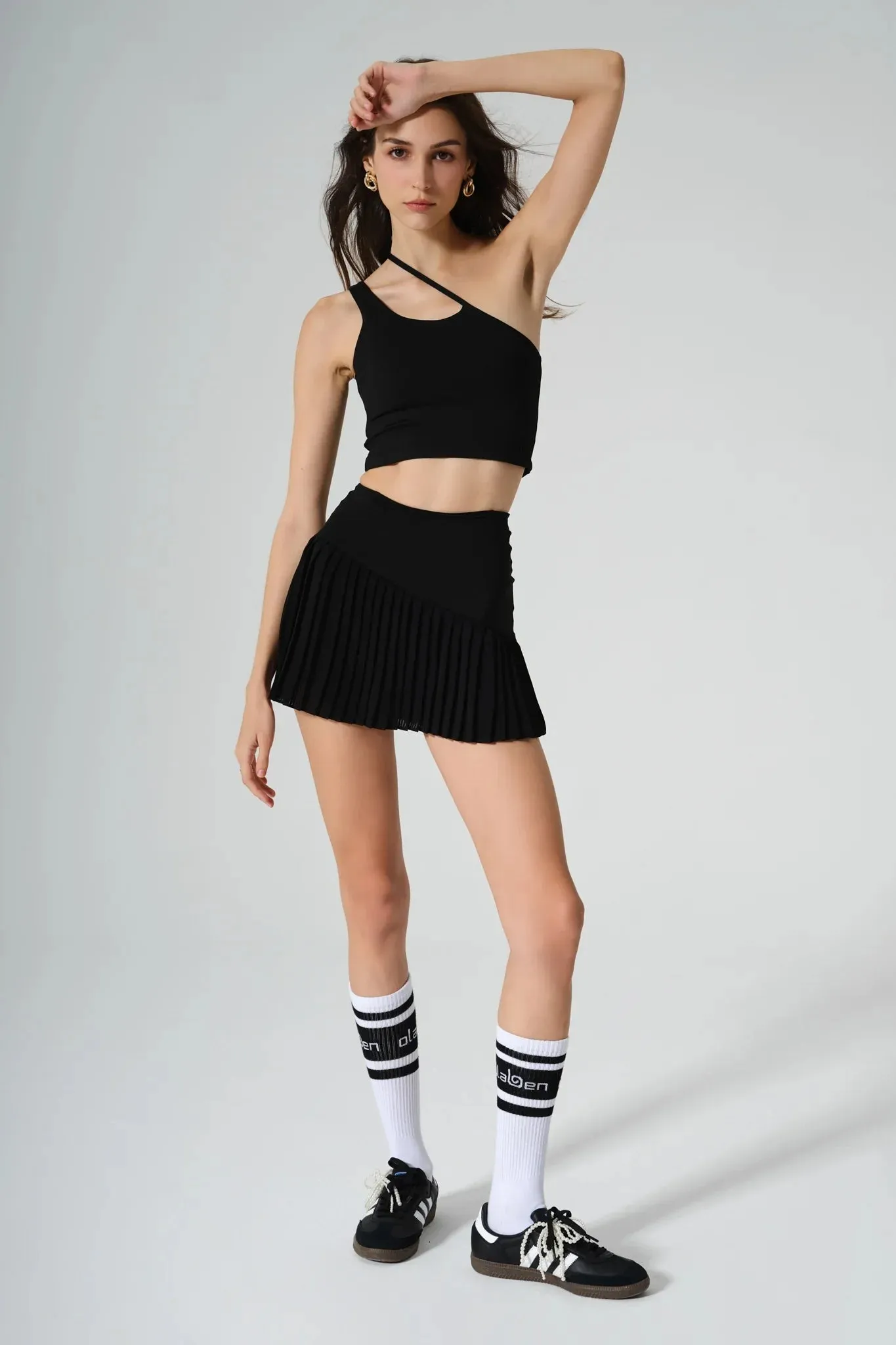 Dahlia Pleated Skirt - Black