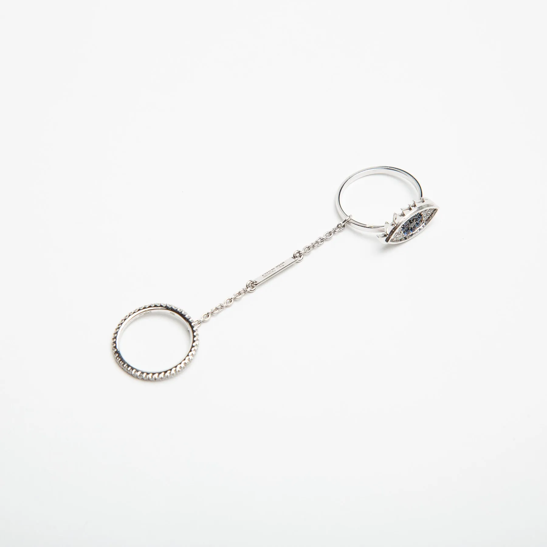 DELFINA DELETTREZ | 2 IN 1 DIAMOND EYE RING