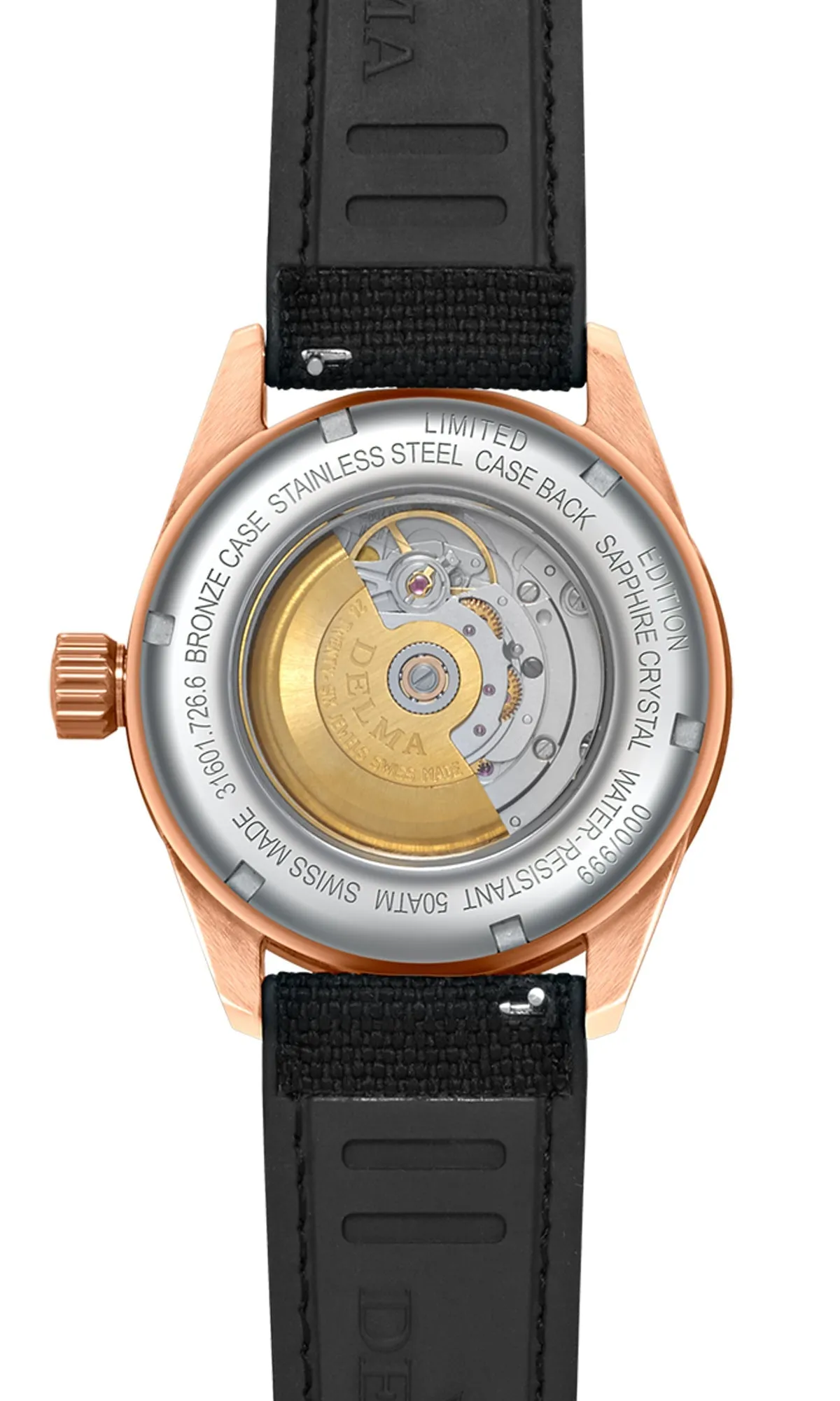 Delma Cayman Field Bronze Brown