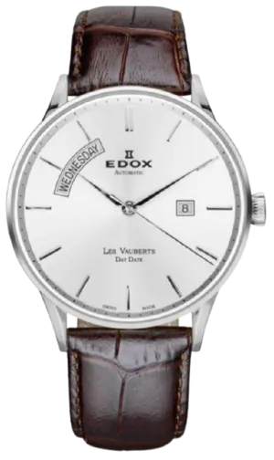 Edox Les Vauberts Day Date Automatic 83010 3B AIN (Display)